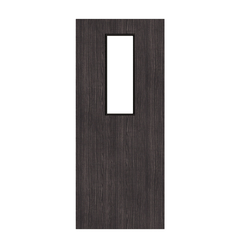 Deanta Flush Dark Grey Ash FD30 Option 14 30M Clear Glaze Certifire CF5740 FSC