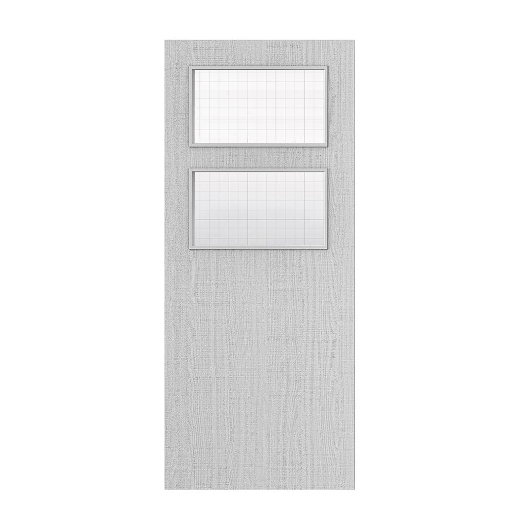 Deanta Flush Light Grey Ash FD30 Option 02 Wired Glaze Certifire CF5740 FSC