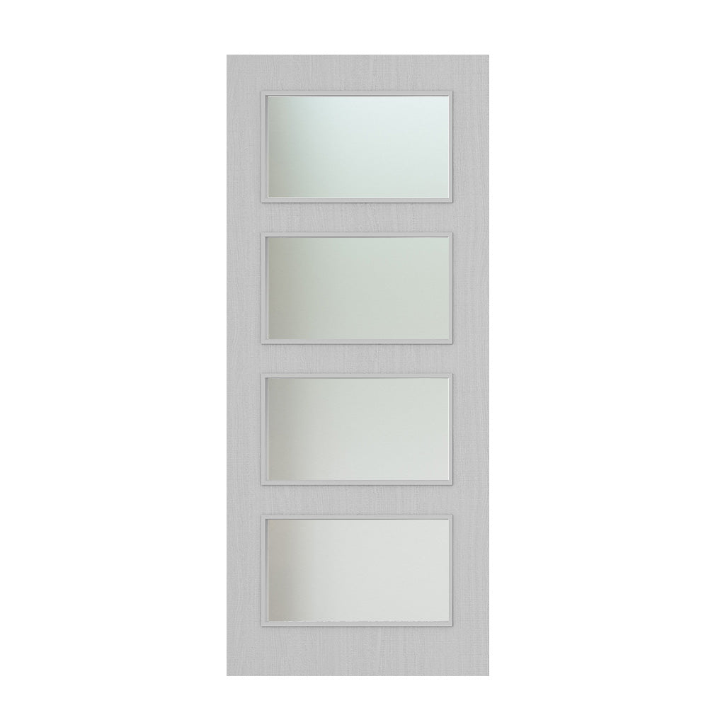 Deanta Flush Light Grey Ash Option 04 Satin Glaze FSC