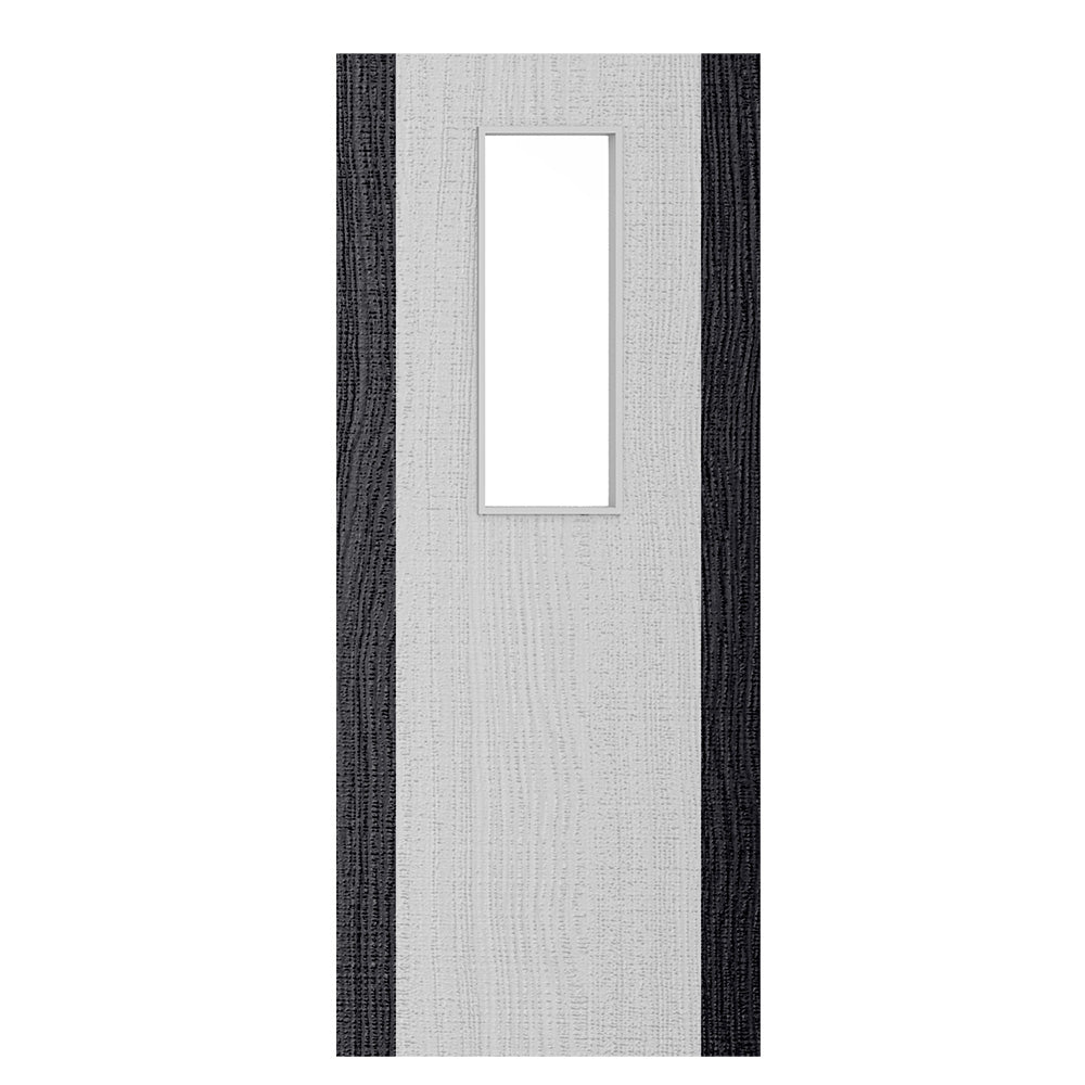 Deanta Flush Light Grey Ash Dark Grey Edges FD60 Option 14 60M Clear Glaze FSC