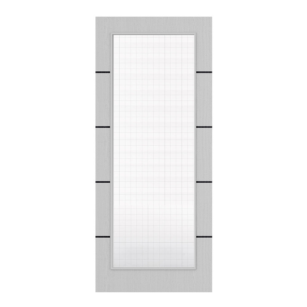 Deanta Flush Light Grey Ash Horizontal Inlay FD30 Option 05 Wired Glaze Certifire CF5740 FSC