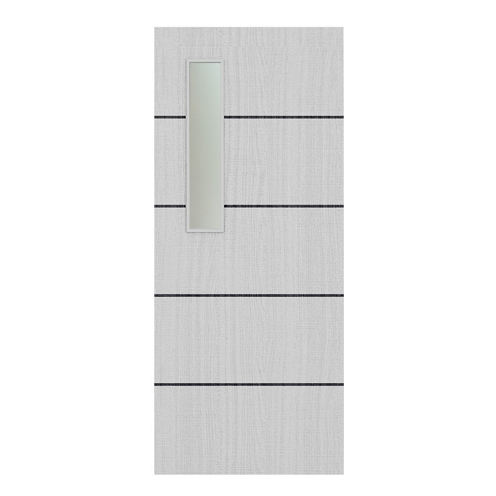 Deanta Flush Light Grey Ash Horizontal Inlay FD30 Option 08 30M Satin Glaze Certifire CF5740 FSC