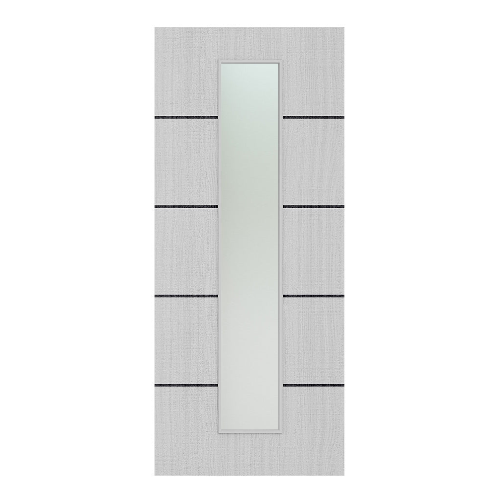 Deanta Flush Light Grey Ash Horizontal Inlay FD30 Option 10 30M Satin Glaze Certifire CF5740 FSC