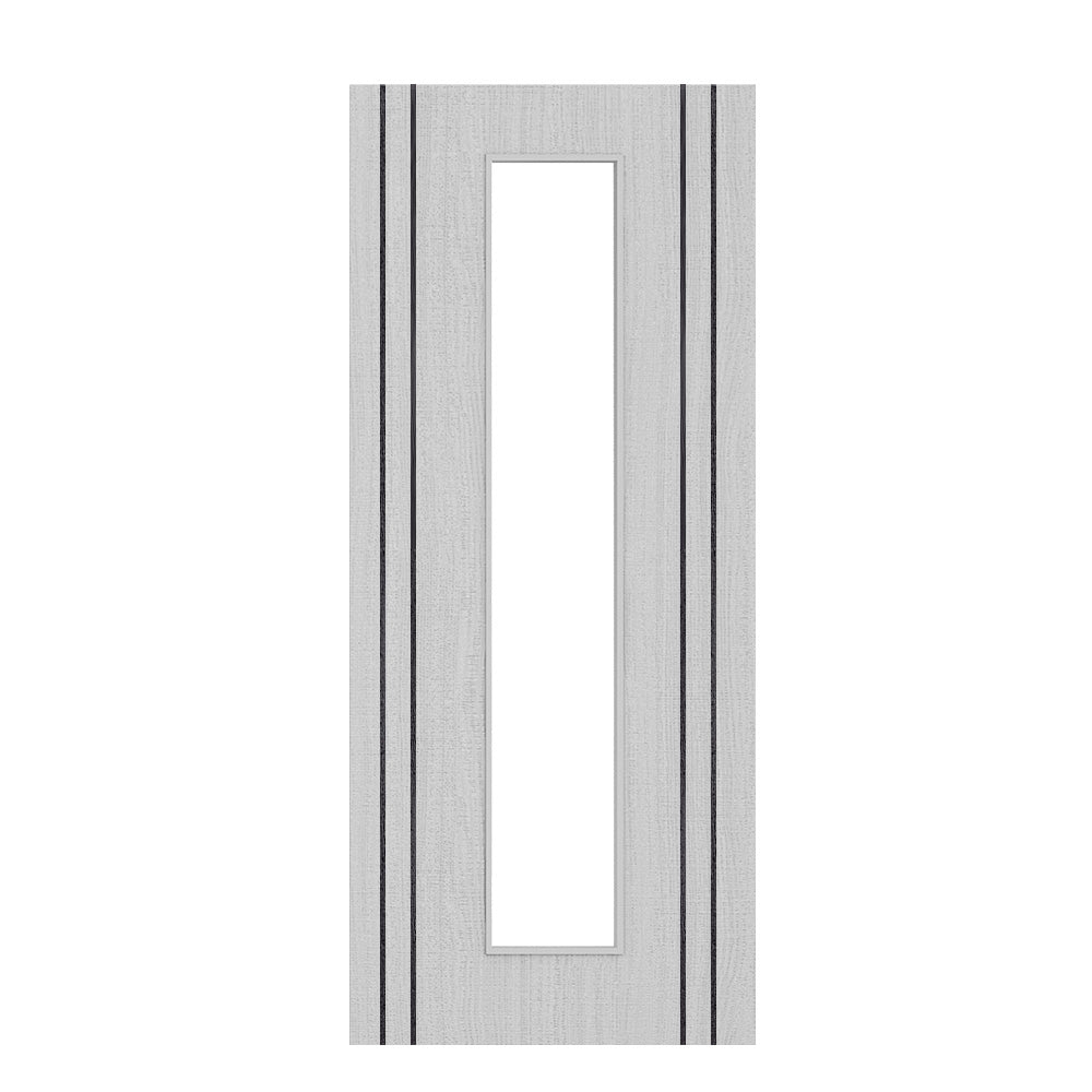 Deanta Flush Light Grey Ash Vertical Inlay FD60 Option 10 60M Clear Glaze FSC