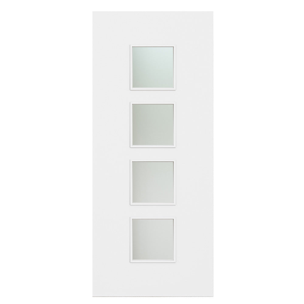Deanta Flush White Primed Option 09 Satin Glaze