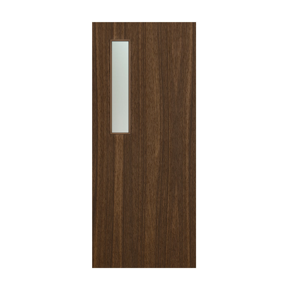 Deanta Flush Prefinished Walnut FD30 Option 08 30M Satin Glaze Certifire CF5740 FSC