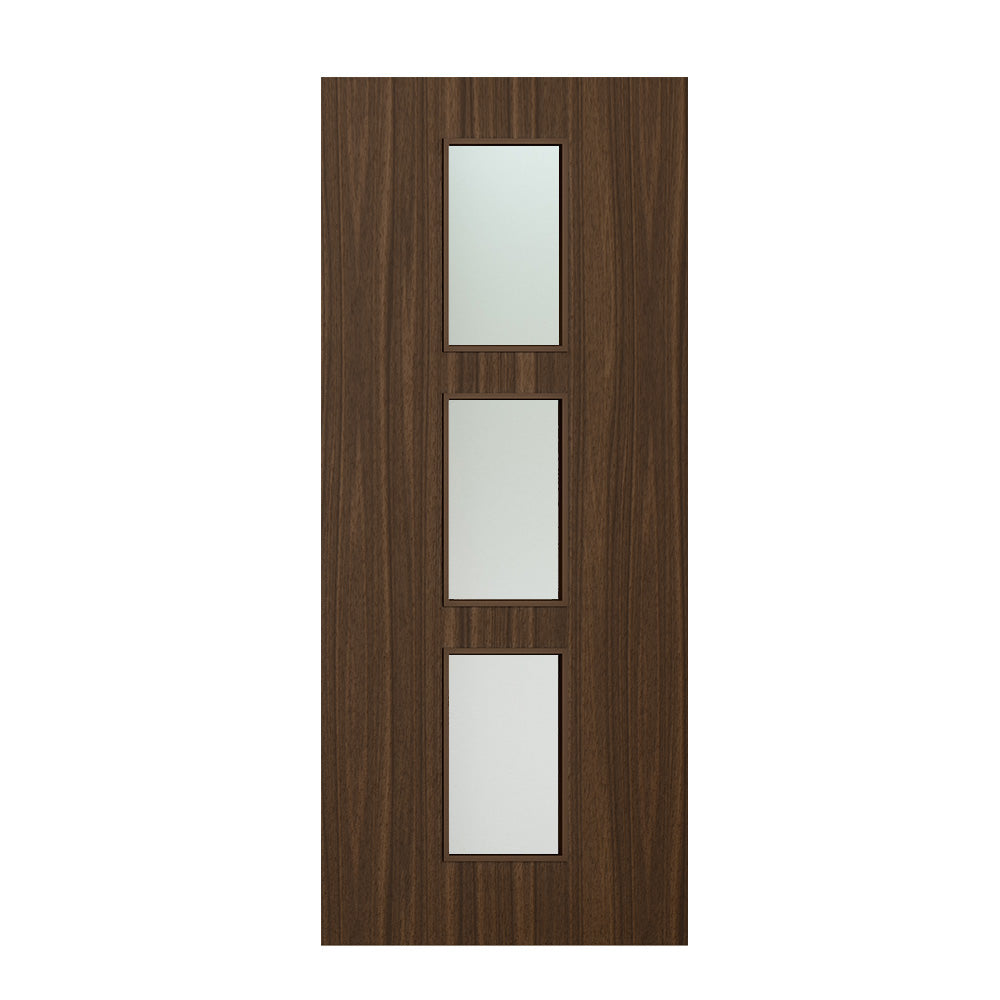 Deanta Flush Prefinished Walnut FD30 Option 11 30M Satin Glaze Certifire CF5740 FSC