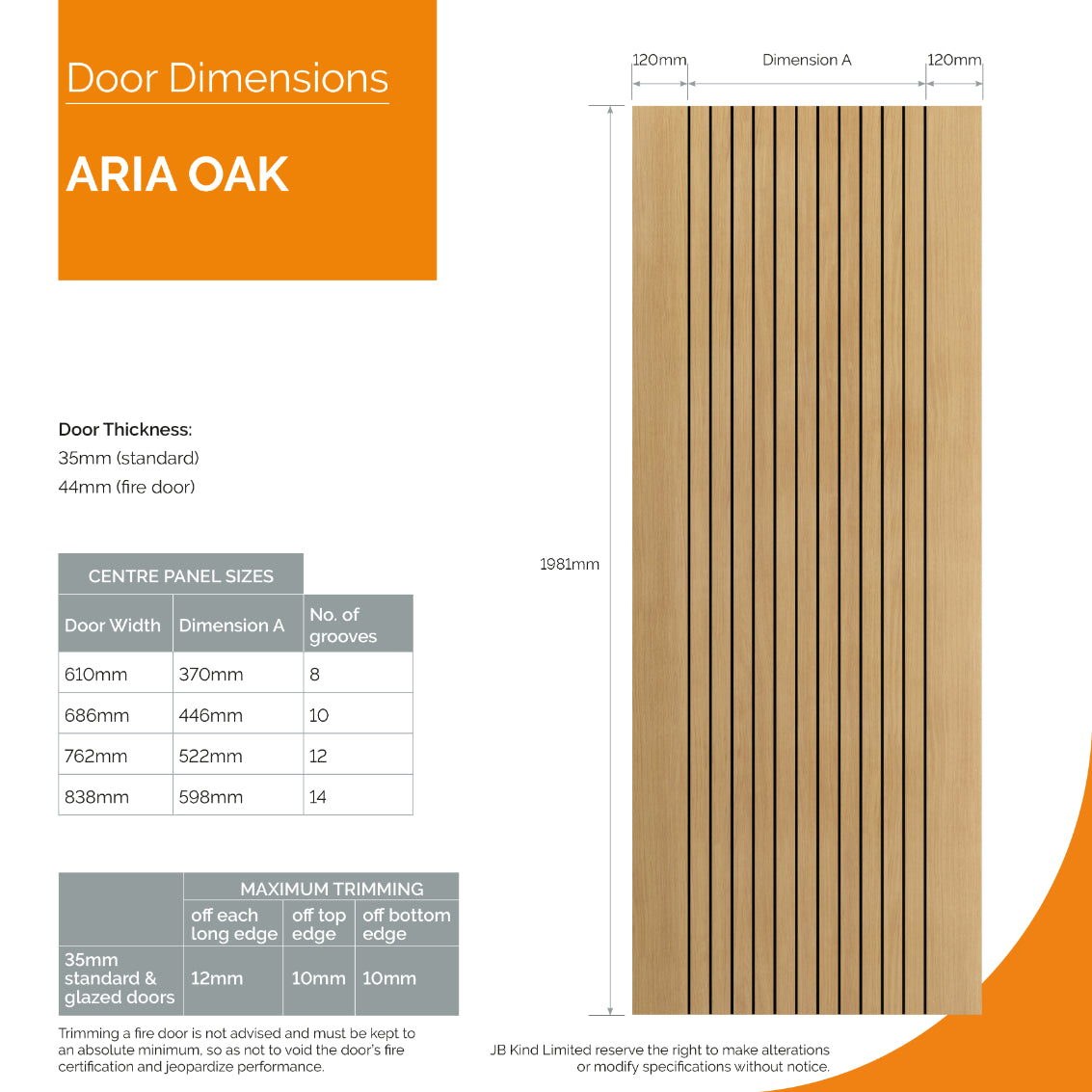 Internal door