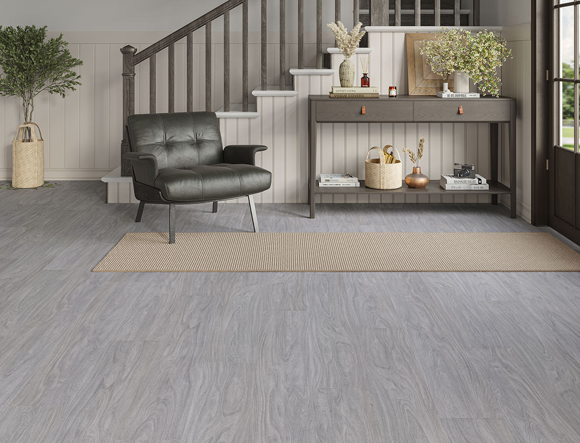 VarioClic 8mm Symphony Slate Grey Plank Laminate Flooring | 193 x 1204 x 8mm