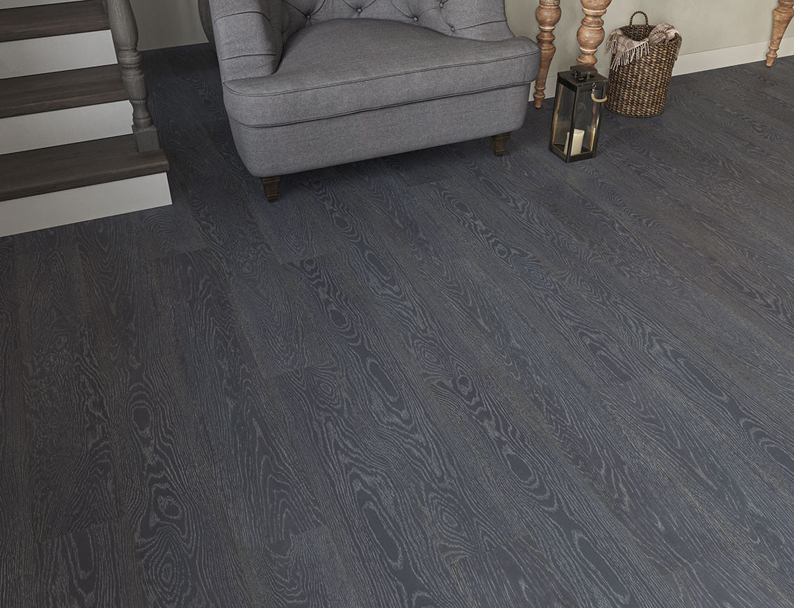 VarioClic 12mm Lecce Black Ebony Plank Laminate Flooring | 134 x 1204 x 12mm