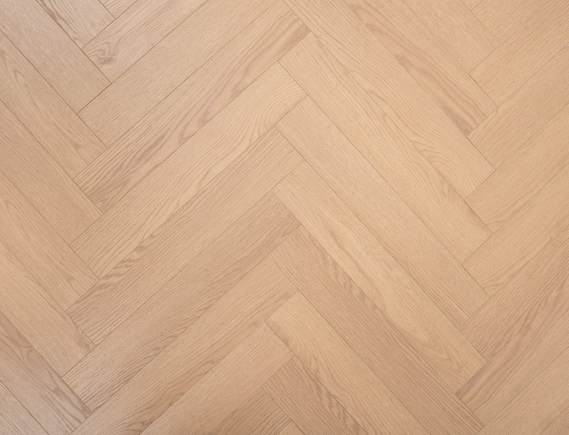 Oakleigh 8mm Ripley Soft Brown Textured Herringbone Laminate Flooring | 100 x 600 x 8mm