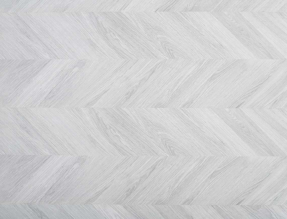 AGT Pruva 8mm Ales Silver & White Chevron Laminate Flooring | 327 x 1200 x 8mm