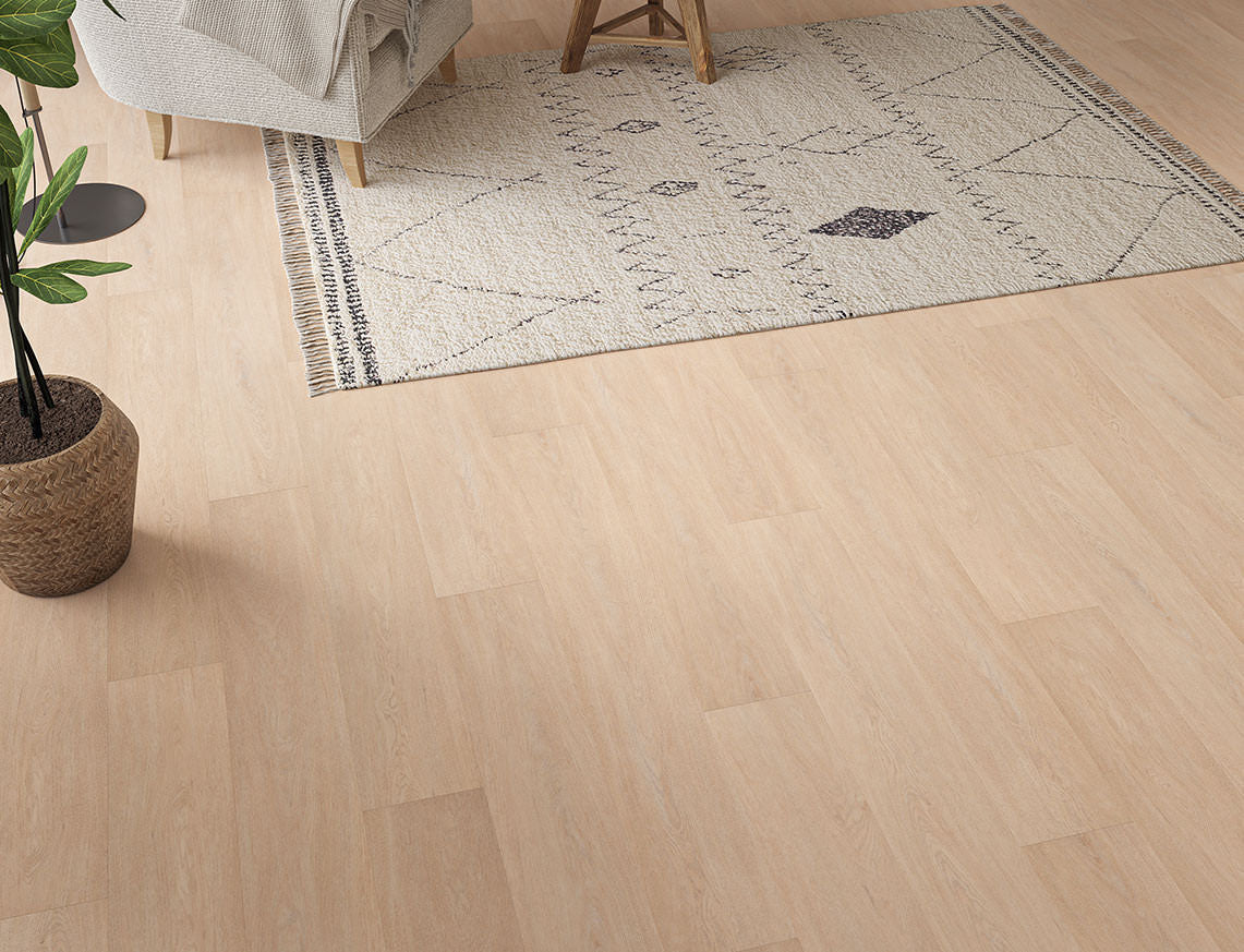 Lytham Oak Light Blonde Oak Plank LVT Flooring | 180 x 1220 x 6.5/0.5mm