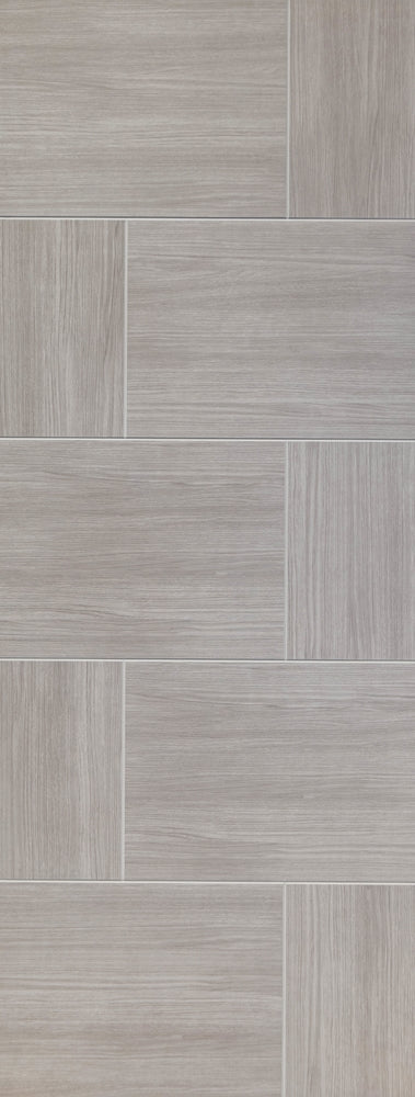 Internal door XL Joinery Laminate White Grey Ravenna