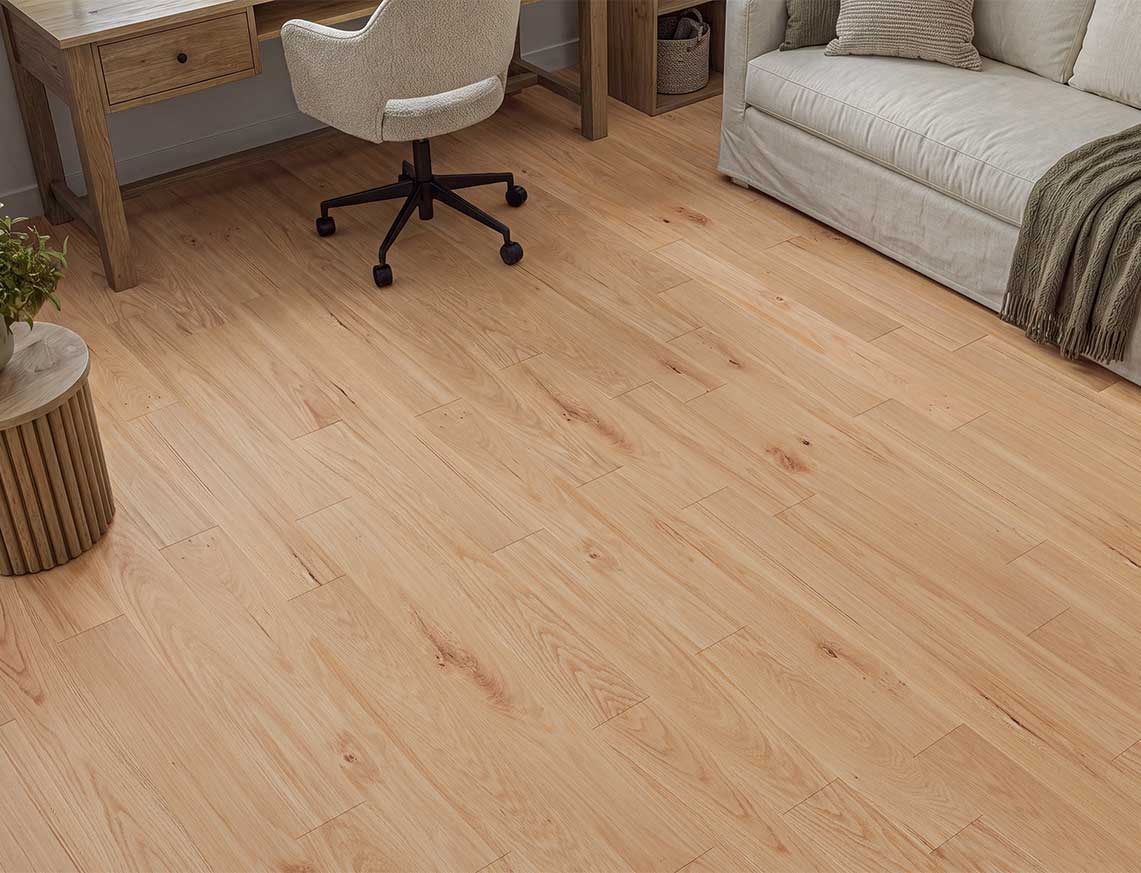 Ludlow Oak Brushed Plank Solid Wood Flooring | UV Oiled | 125 x 300-1200 x 18mm