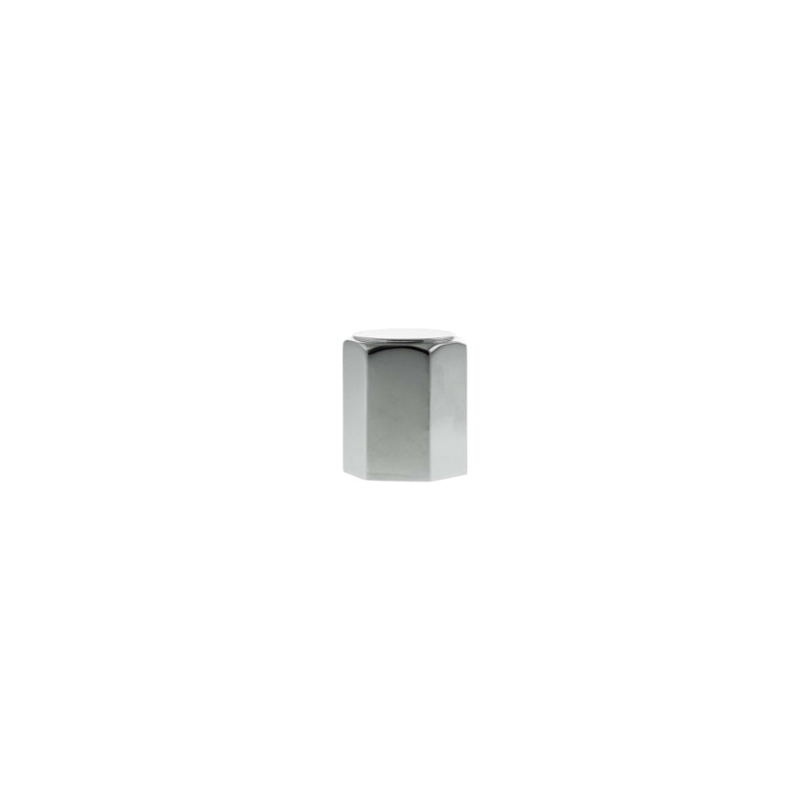 Millhouse Brass Pennington Hexagonal Cylinder Cabinet Knob Handle - Polished Chrome