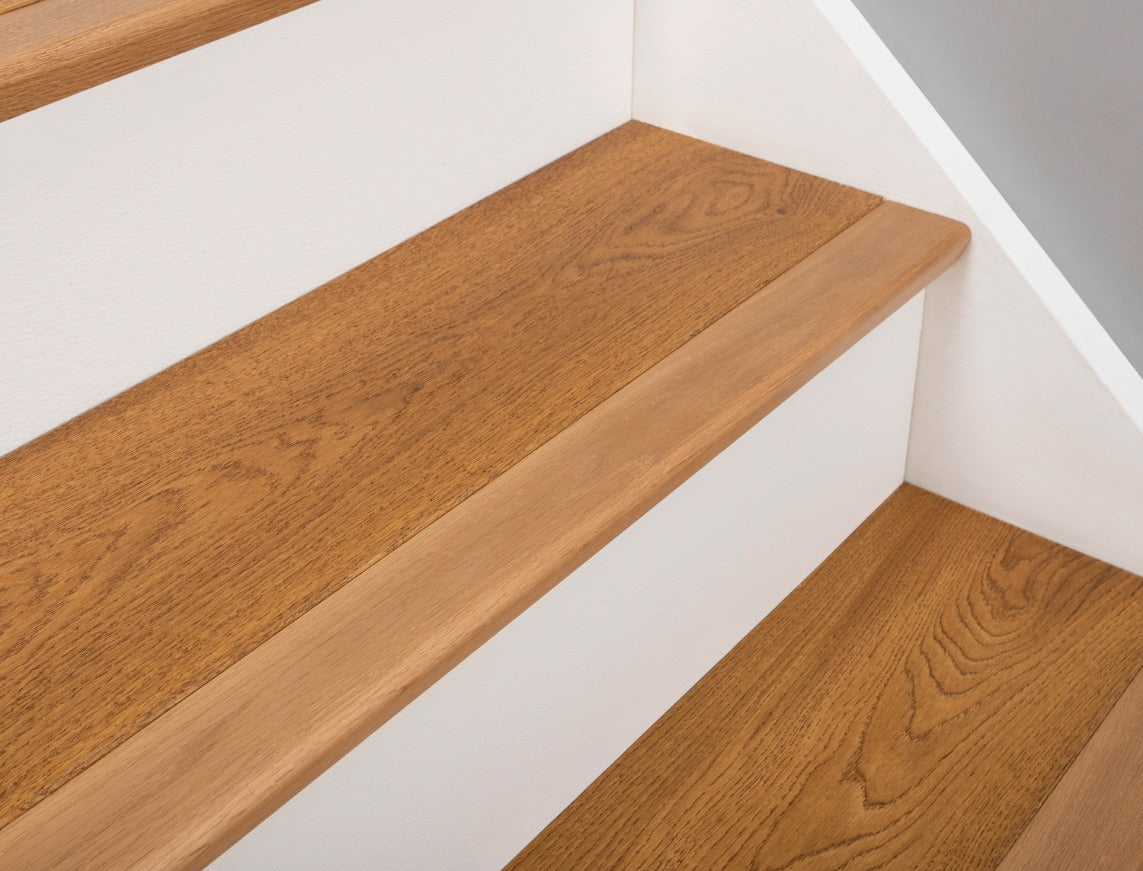 Oiled Oak Stair Nosing 28 x 57 x 900mm
