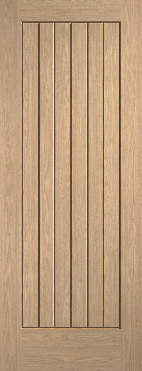 LPD Cotswold Oak Unfinished Fire Door