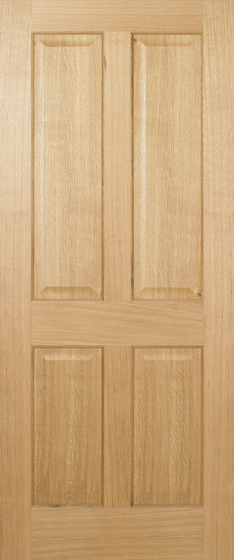 LPD Prefinished Oak Regency 4P Fire Door