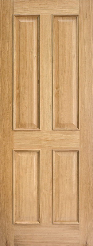 LPD Oak Regency 4P RM Fire Door