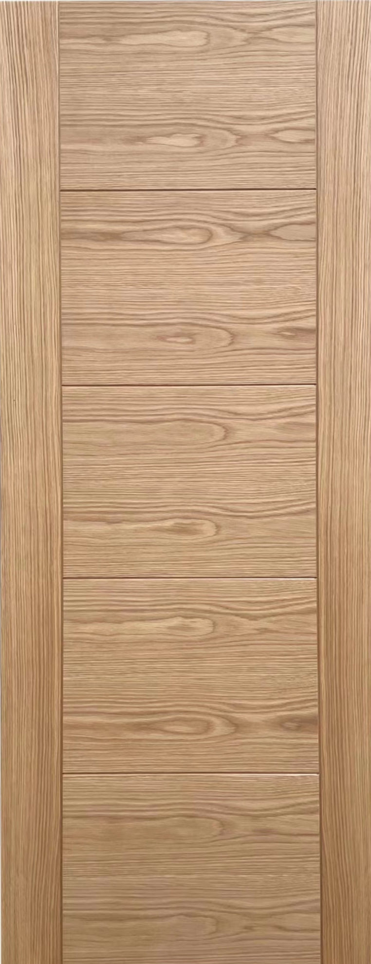 Oak Prefinished 5 Panel Internal Door - Artis Rio (Ladder / V-Groove)