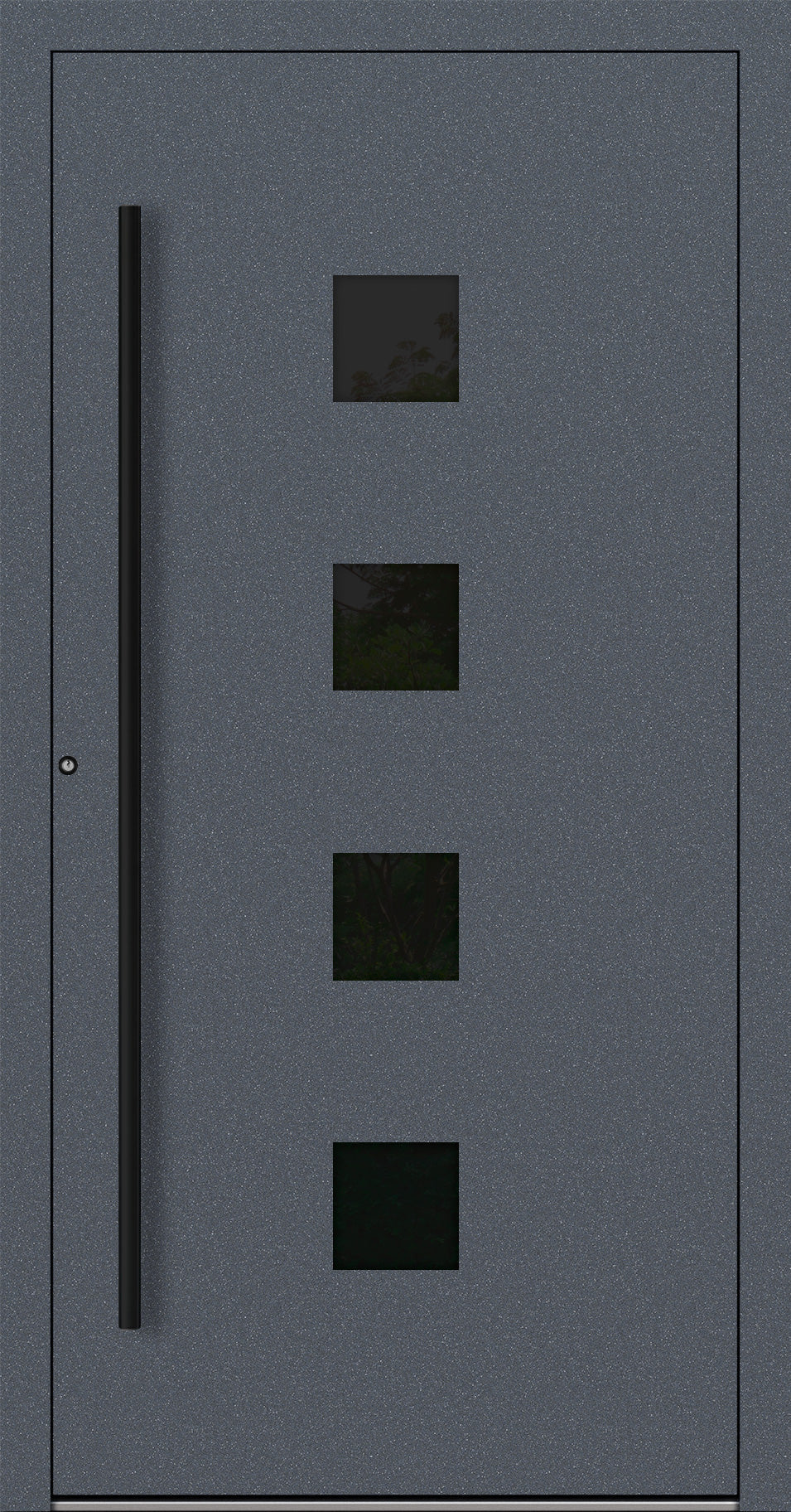 Turenwerke P90 Design 23 Aluminium Door - Anthracite DB703 - Blackline