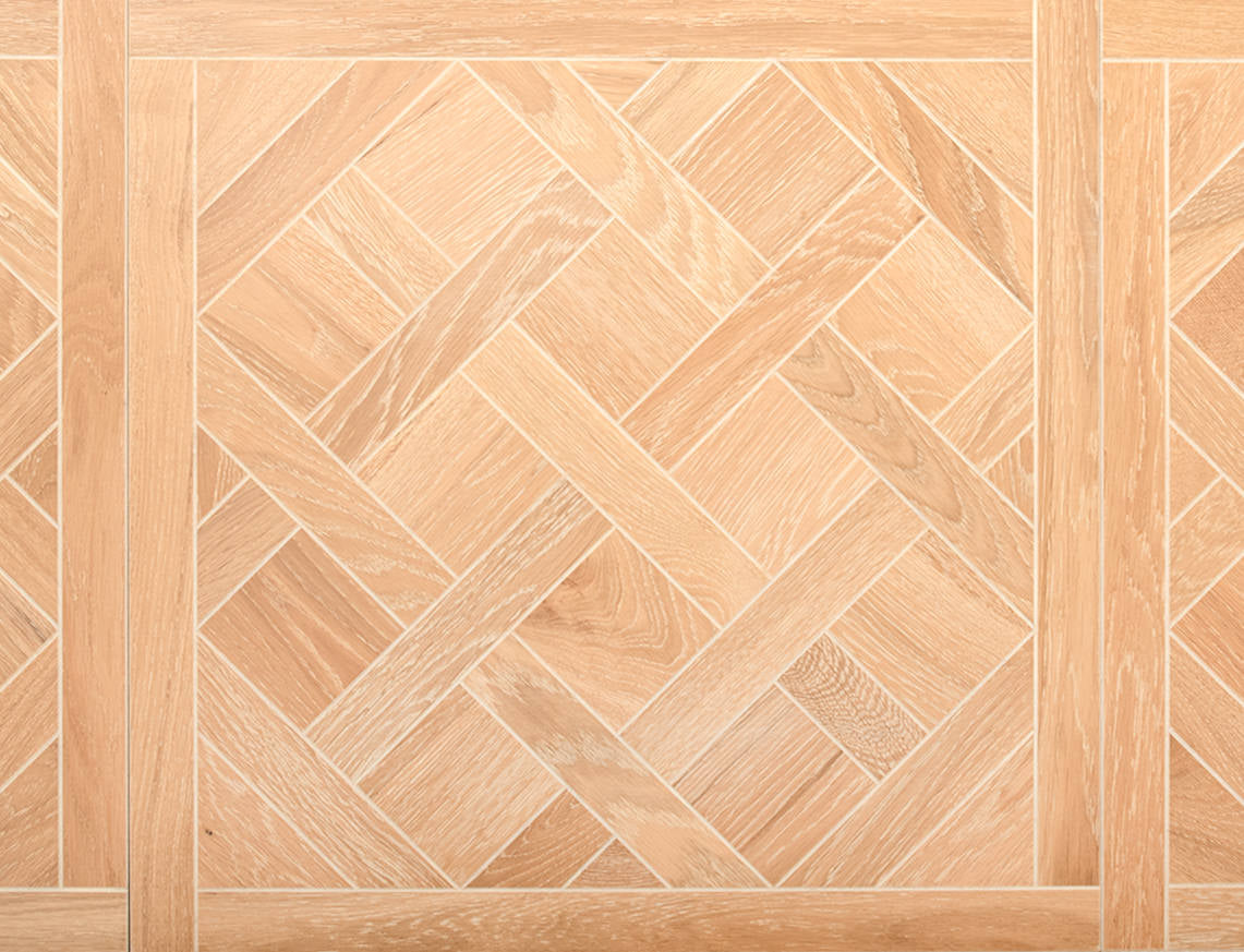 Palais Oak Whitewashed Brushed Versailles Engineered Wood Flooring | UV Oiled | 600 x 600 x 14/3mm