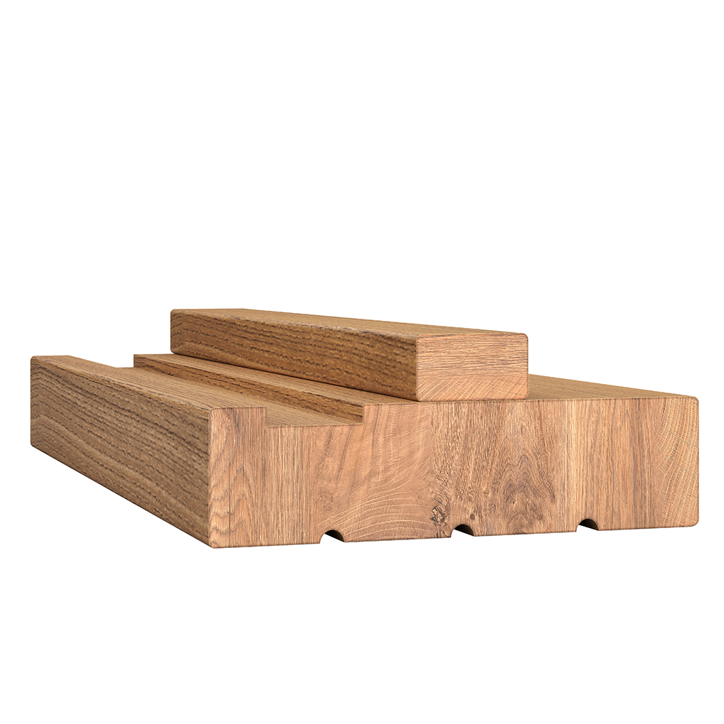 LPD Pre-finished Internal Oak FD30 Fire Rated Door Lining with Loose Stop