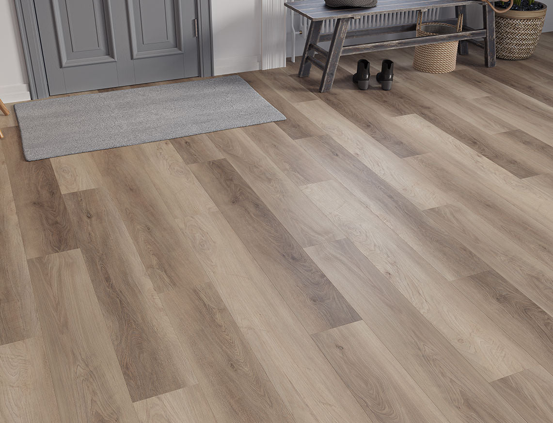 Rhossili Oak Light Brown Oak Plank LVT Flooring | 180 x 1220 x 6.5/0.5mm