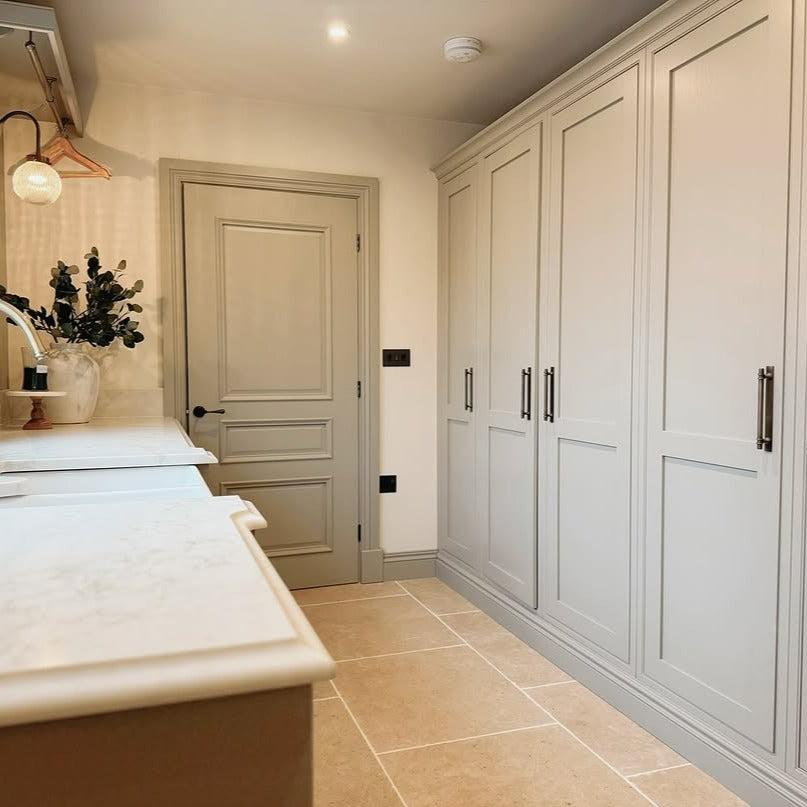 Deanta Windsor White Primed Fire Door