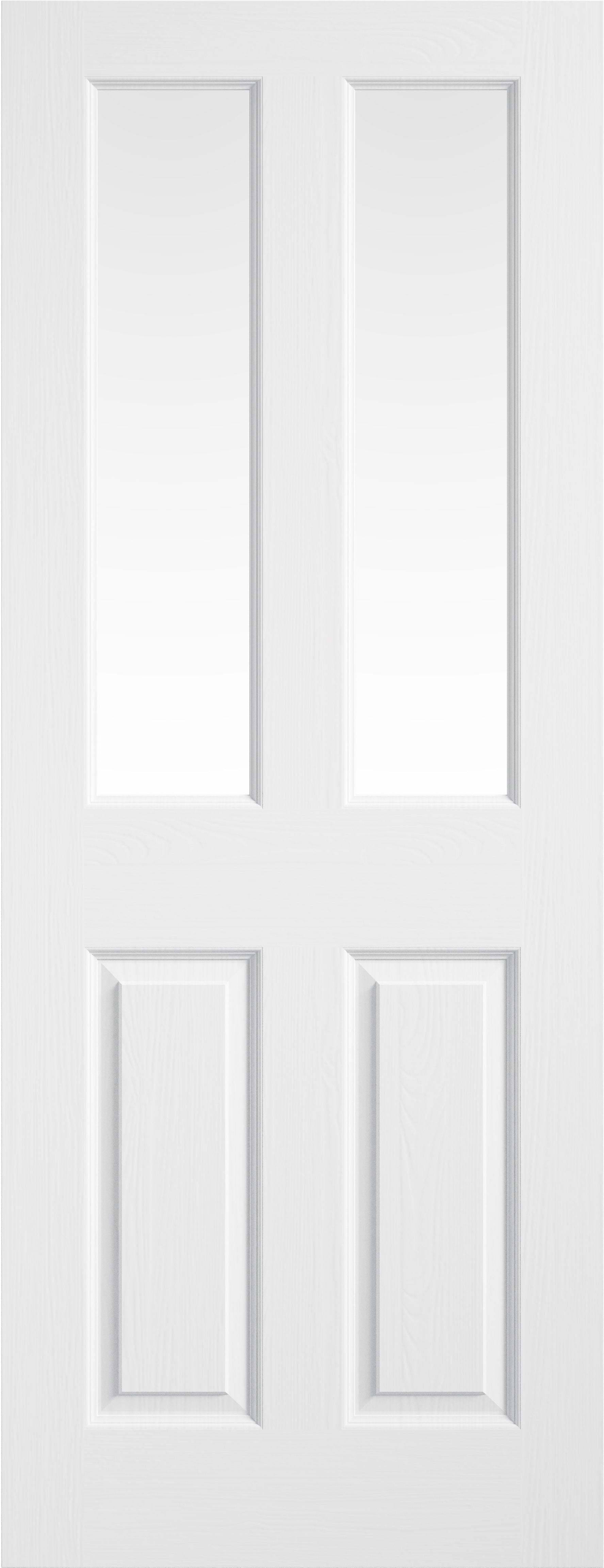LPD Textured Regency 2P/2L Clear Glazed Door