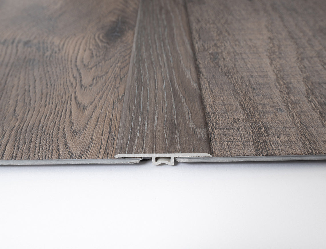 Driftwood Taupe SPC Vinyl T Profile 2400 x 45 x 7mm