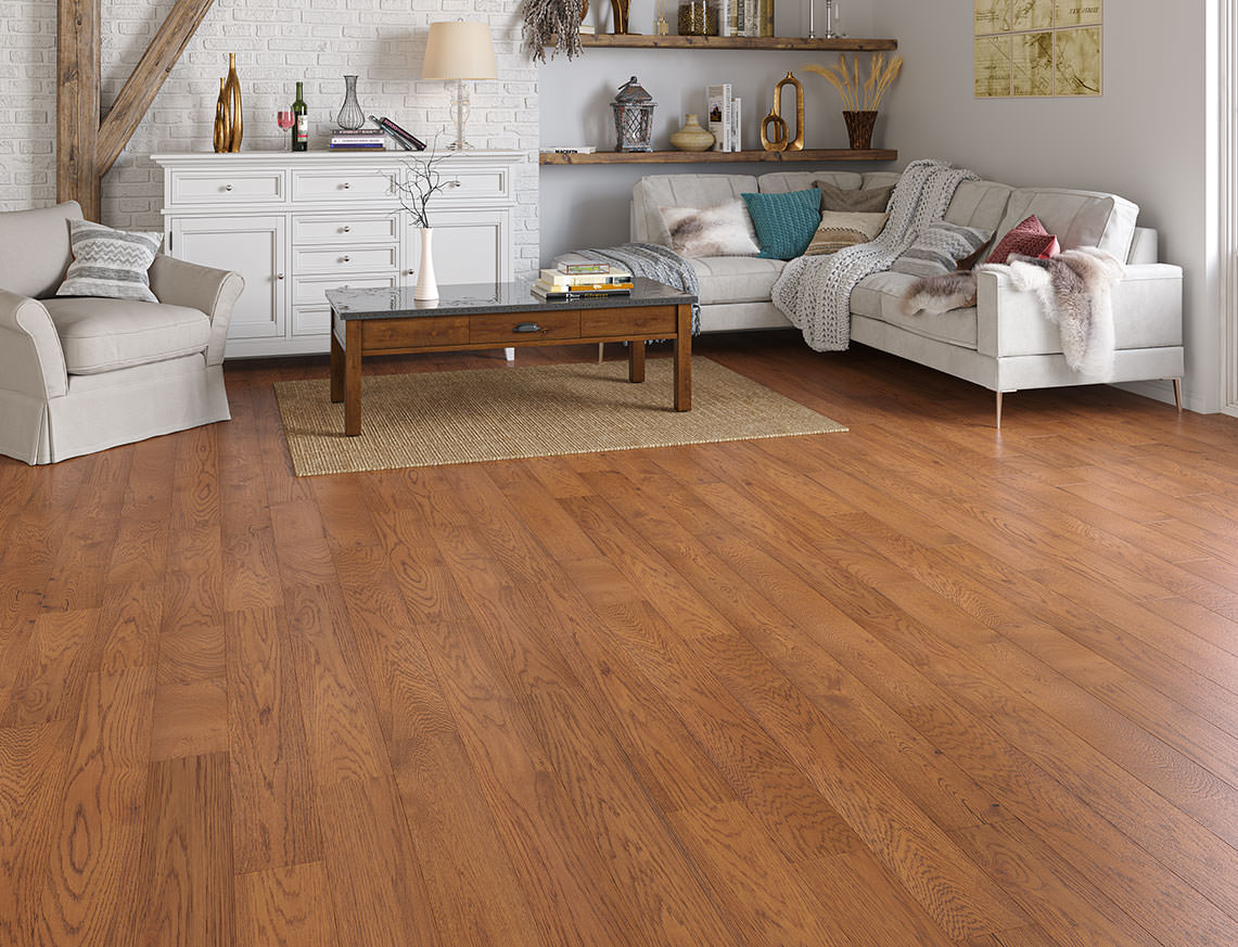 Tollymore Oak Golden Brushed Plank Engineered Wood Flooring | UV Oiled | 150 x 300-1200 x 14/3mm