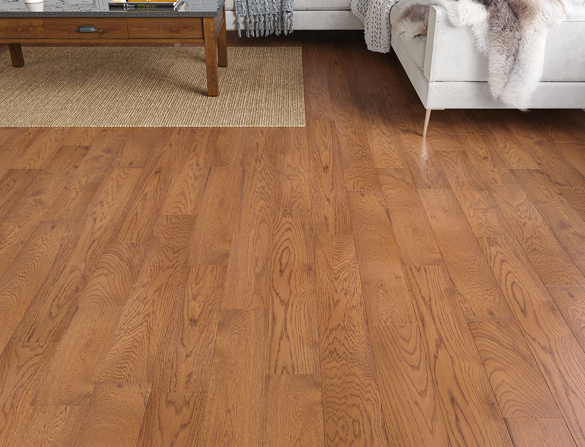 Tollymore Oak Golden Brushed Plank Engineered Wood Flooring | UV Oiled | 150 x 300-1200 x 14/3mm