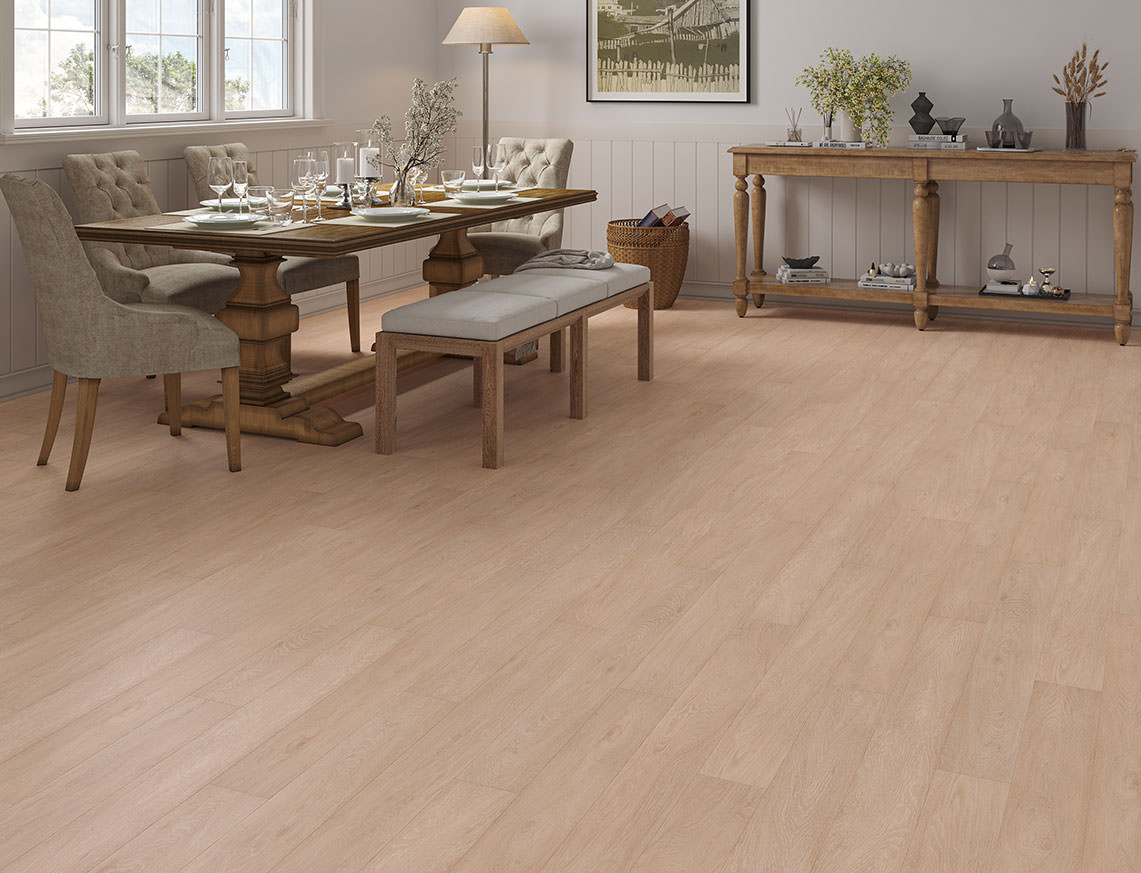 VarioClic 12mm Venice Warm Brown Plank Laminate Flooring | 134 x 1204 x 12mm