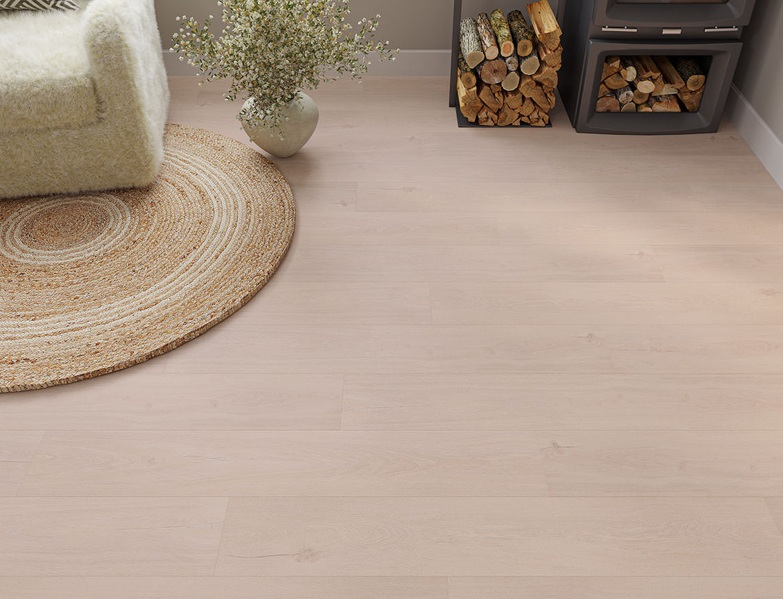 VarioClic 8mm Gelibolu Pale Brown Plank Laminate Flooring | 193 x 1204 x 8mm