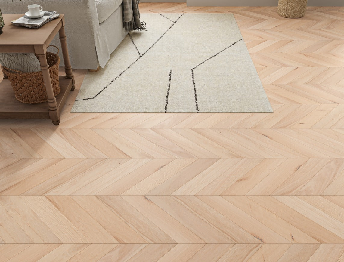 Waverley Oak Smooth Chevron Engineered Wood Flooring | Unfinished | 90 x 510 x 14/3mm