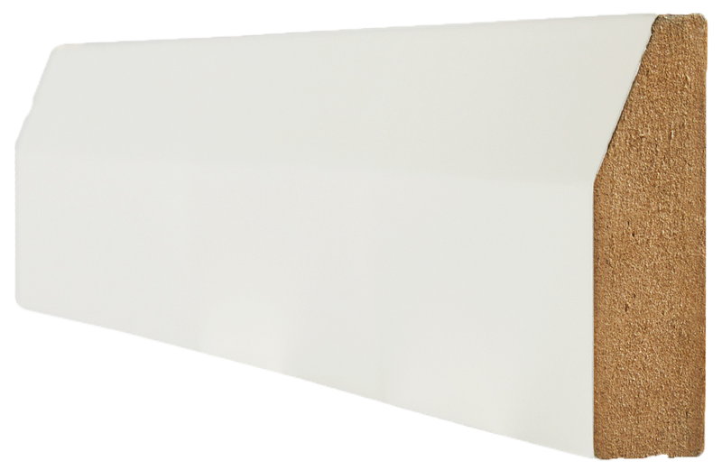 LPD White Wrapped Chamfered Architrave
