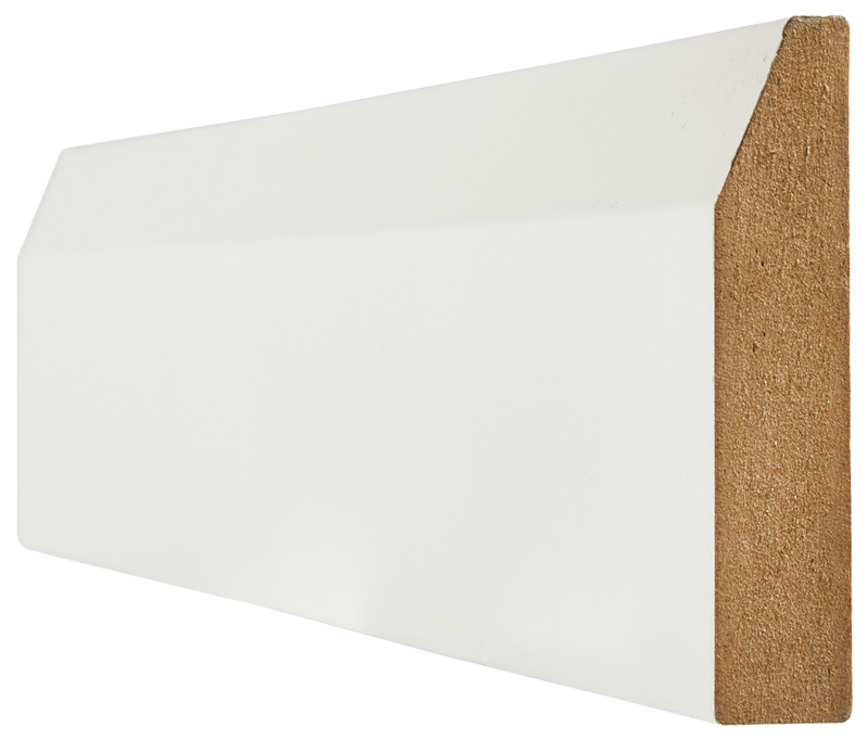 LPD White Chamfered Skirting