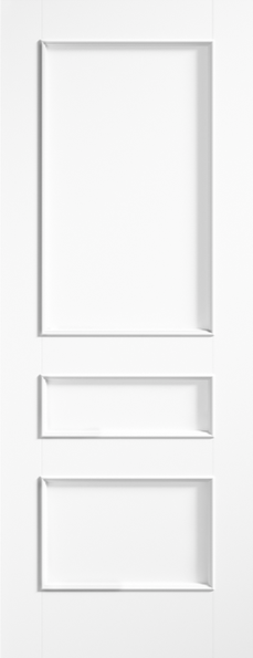 LPD White Primed Toledo 3 Panel FD30