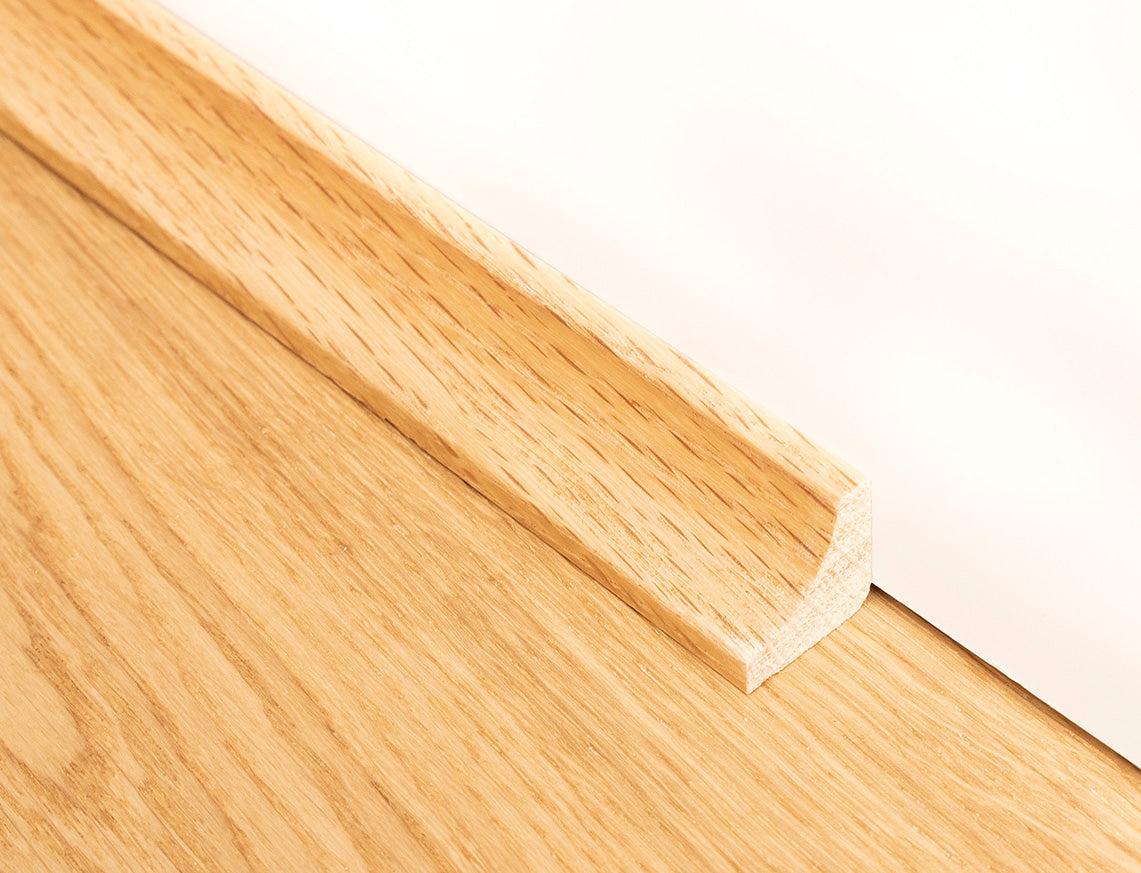 Lacquered Oak Scotia Beading 19 x 19 x 2400mm