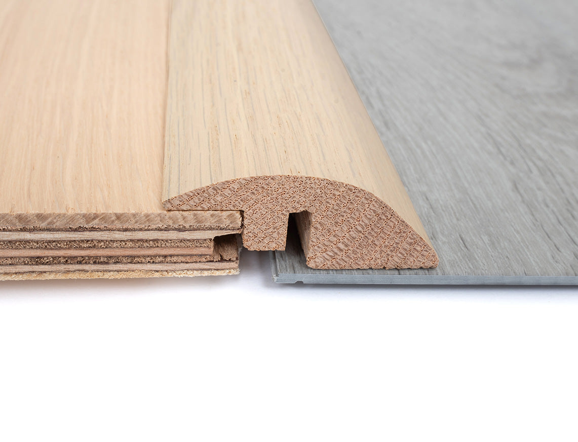 Invisible Oiled Oak Ramp Profile 22 x 59 x 900mm