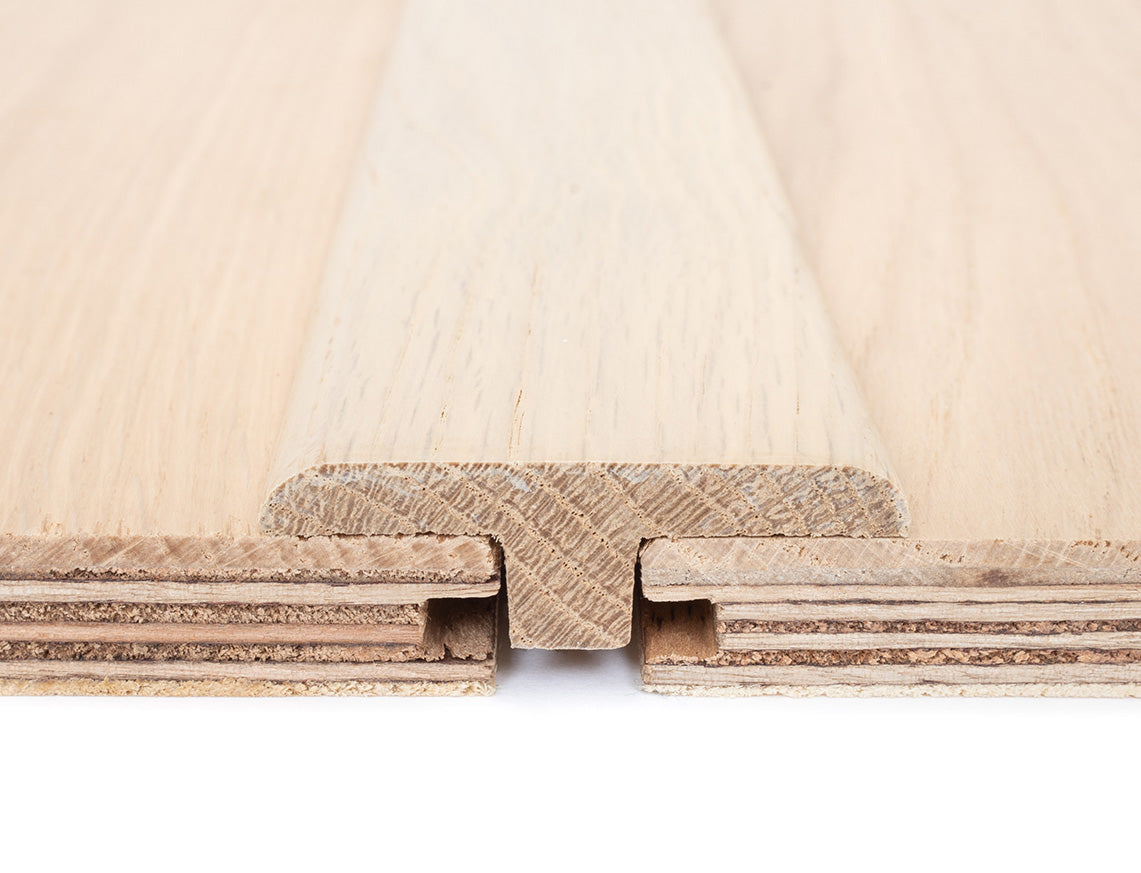 Invisible Oiled Oak T-Profile 15 x 50 x 900mm