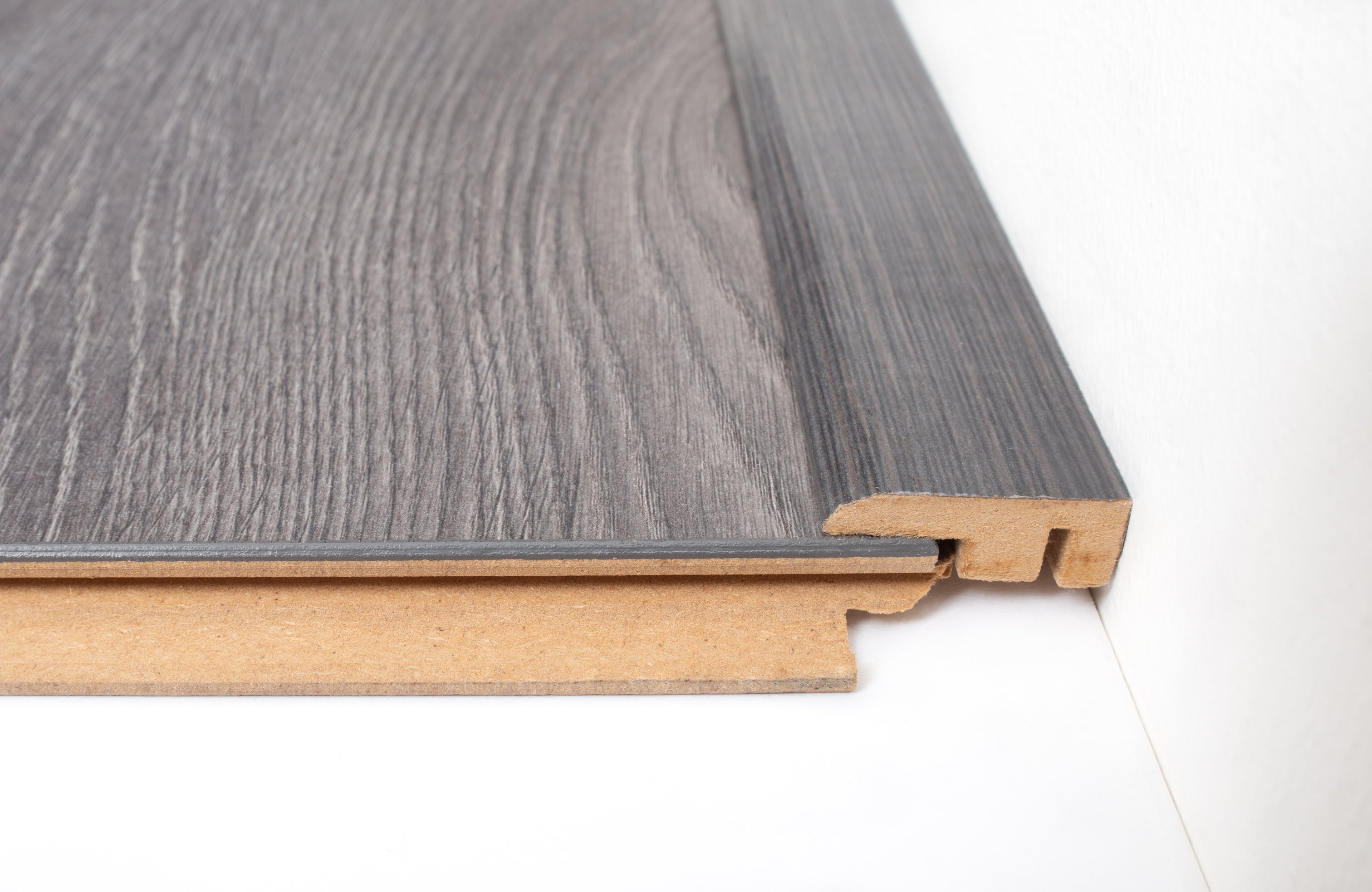 Charcoal Grey Laminate End Profile 1000mm x 11.5mm x 33mm