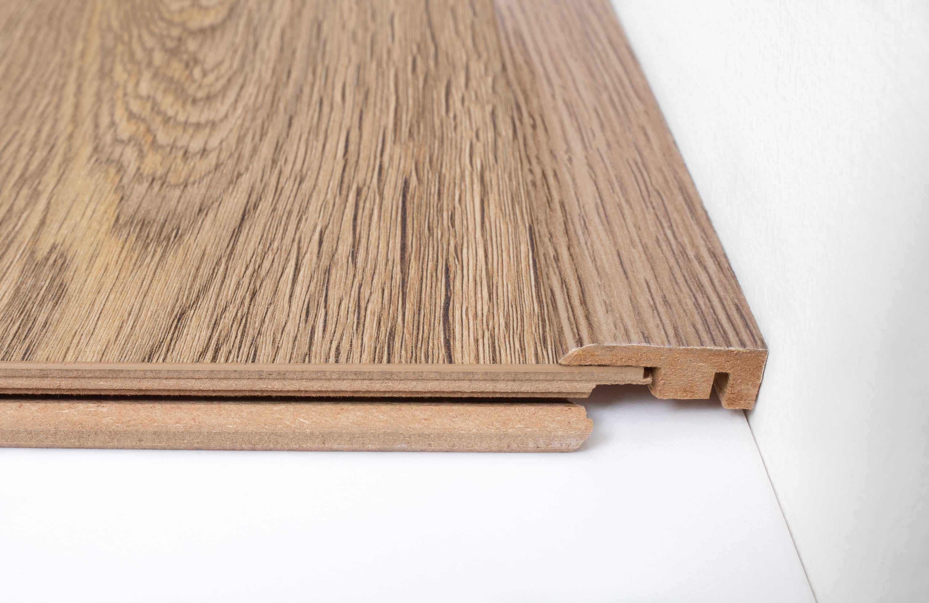 Rustic Oak Laminate End Profile 1000mm x 11.5mm x 33mm