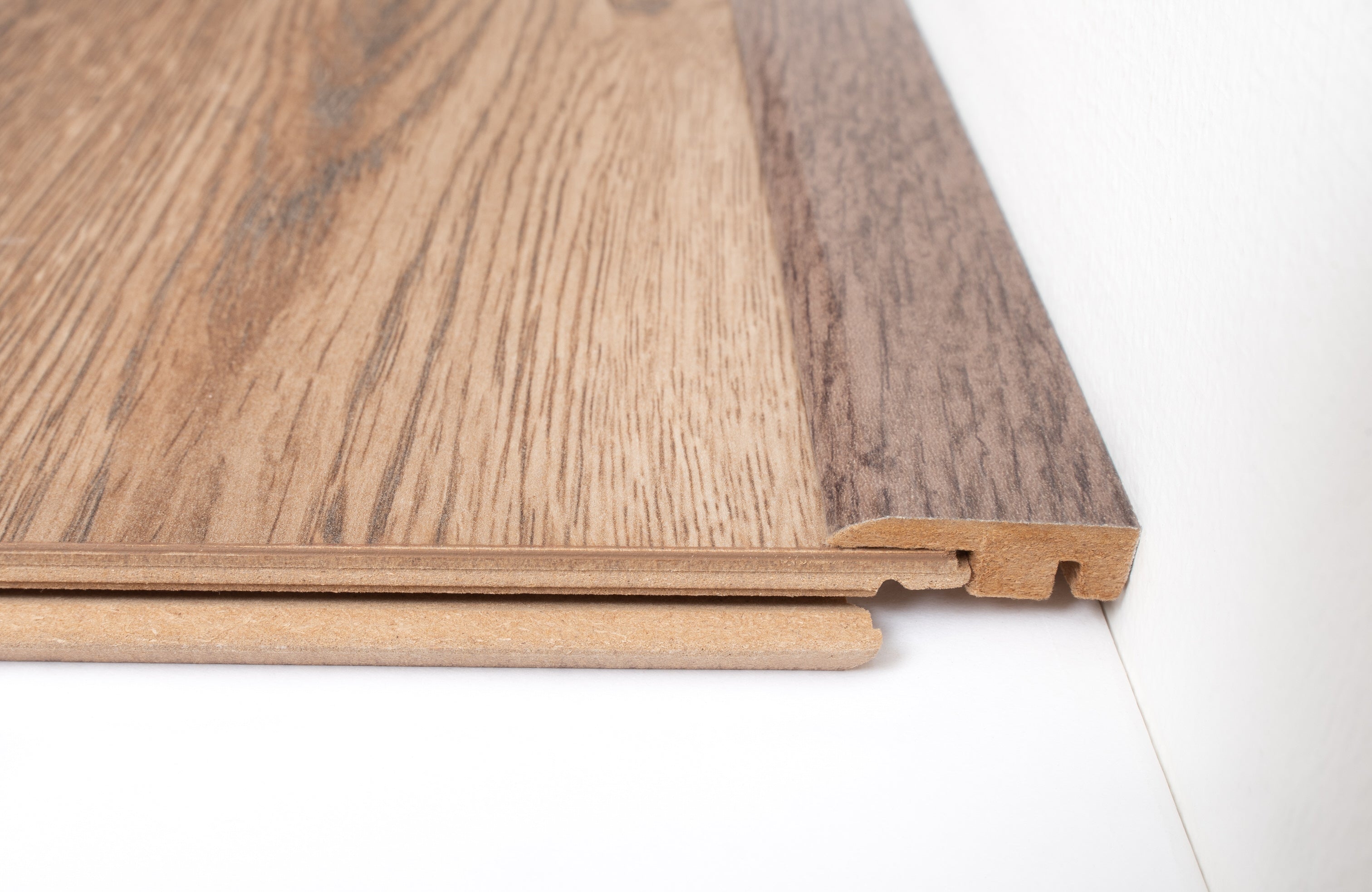 Cocoa Oak Laminate End Profile 1000mm x 11.5mm x 33mm
