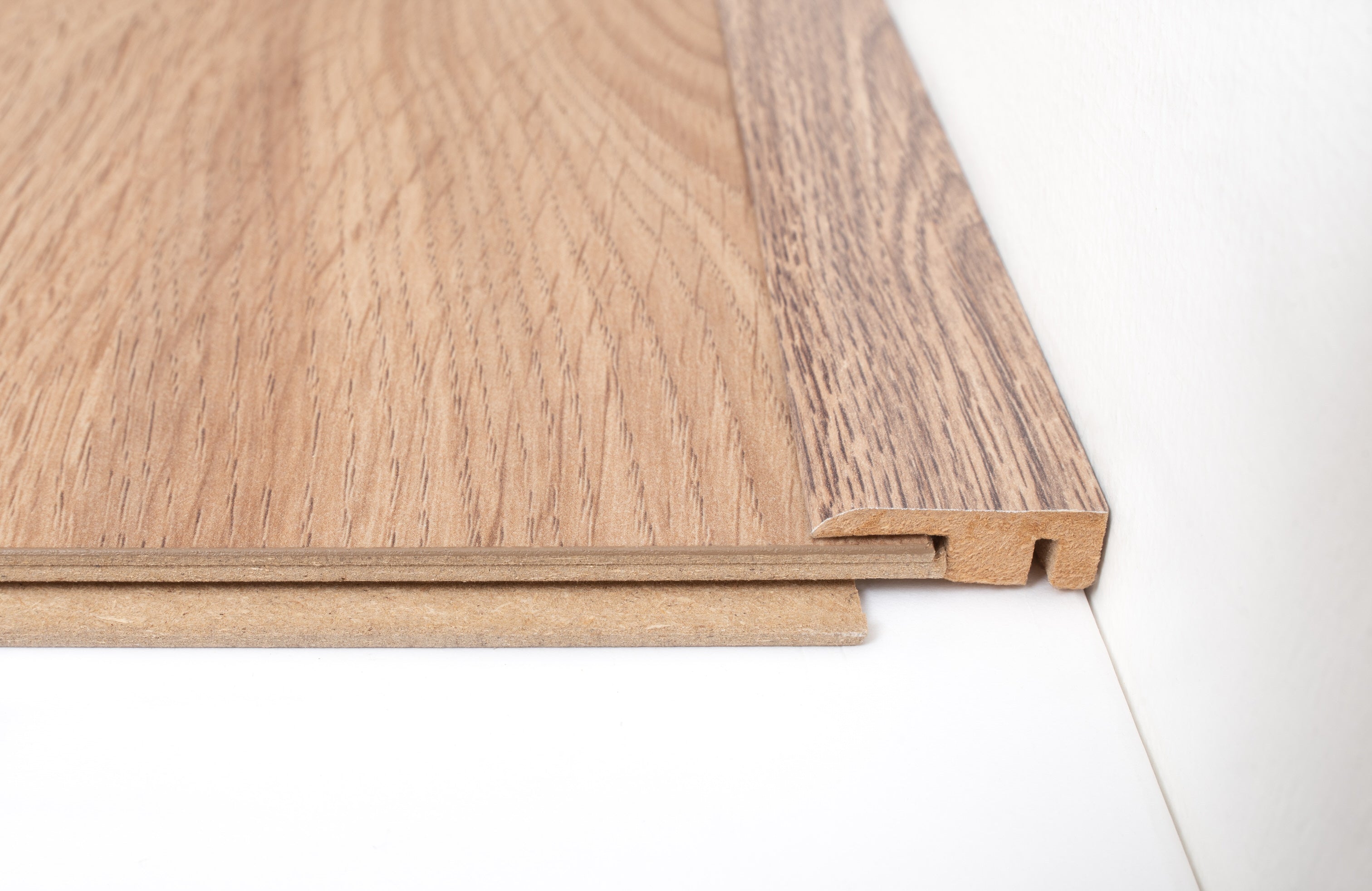 Soft Brown Laminate End Profile 1000mm x 11.5mm x 33mm