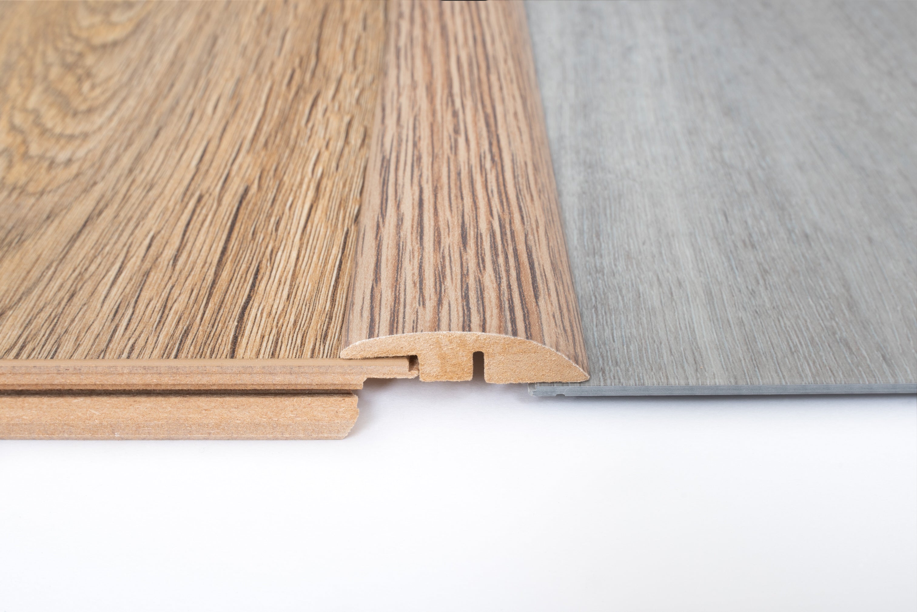Rustic Oak Laminate Ramp Profile 1000mm x 12mm x 45mm