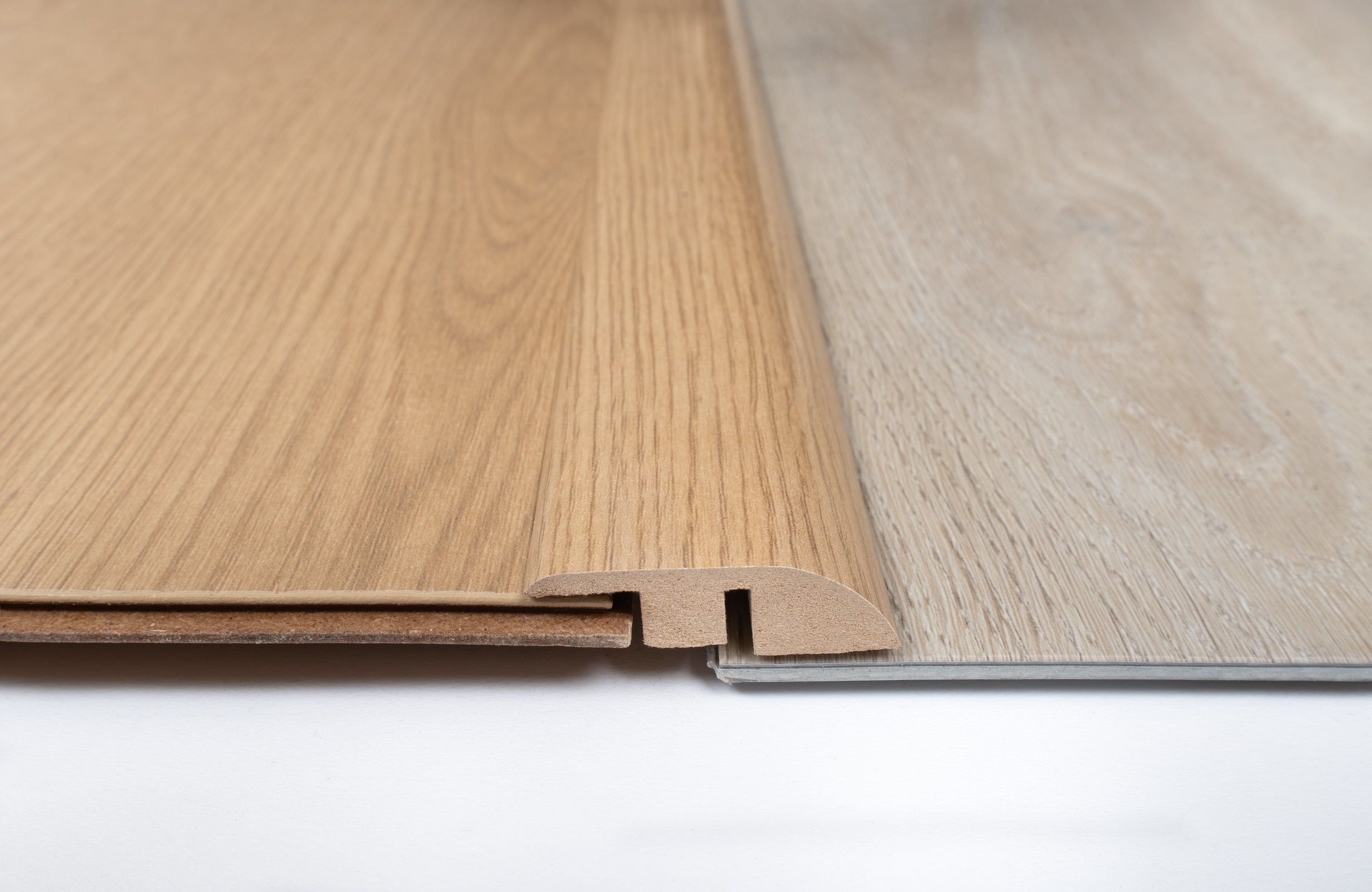 Honey Oak Ramp Profile 2400 x 45 x 15mm