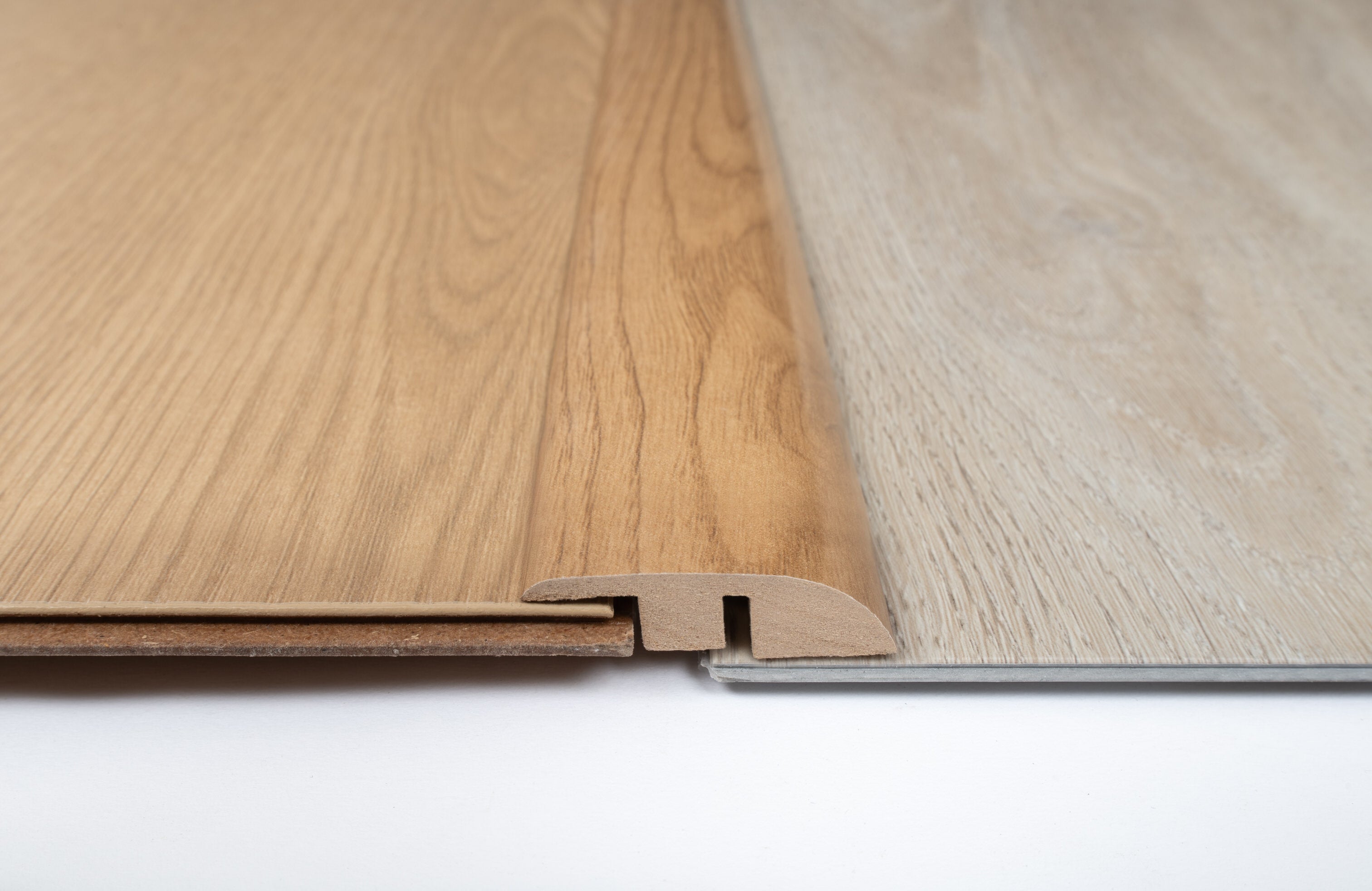 Beach Oak Ramp Profile 2400 x 45 x 15mm